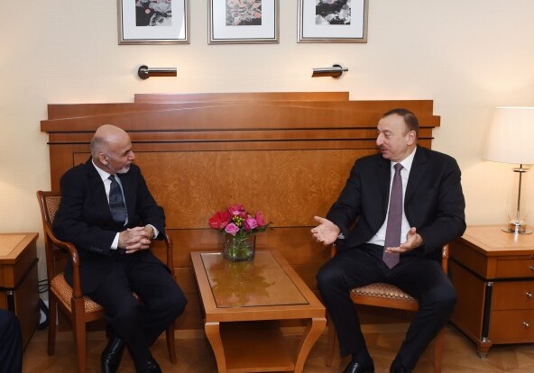 Состоялась встреча президентов Азербайджана и Афганистана 