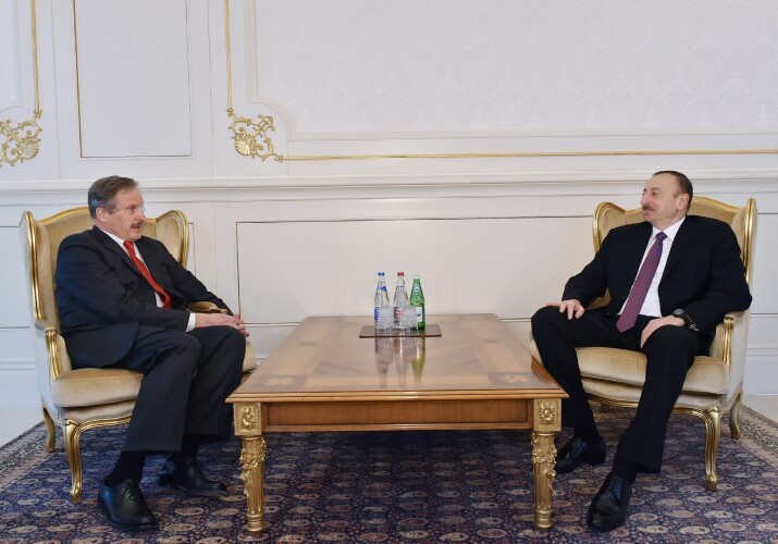 Президент Азербайджана принял нового посла США