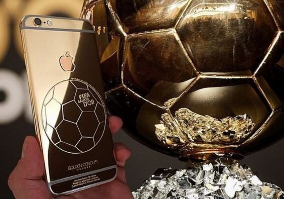 Роналду вручат золотой iPhone6
