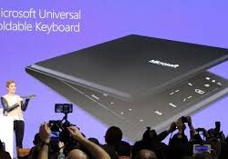 Microsoft выпустила универсальную складную клавиатуру (Видео)