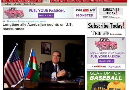 Элин Сулейманов: «Армения изолирует себя от региональных проектов и ограничивает независимость своего народа»