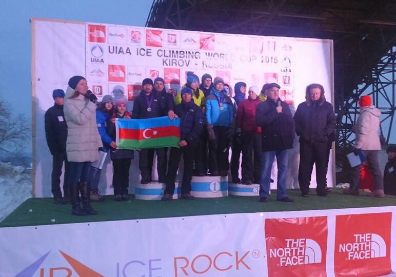 Азербайджанская команда стала второй на ЧМ по ледолазанию (Фото)
