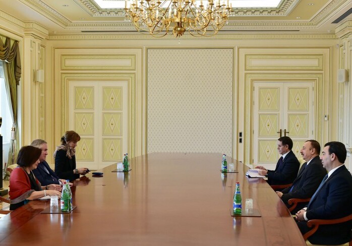 Президент Азербайджана принял докладчика ПАСЕ