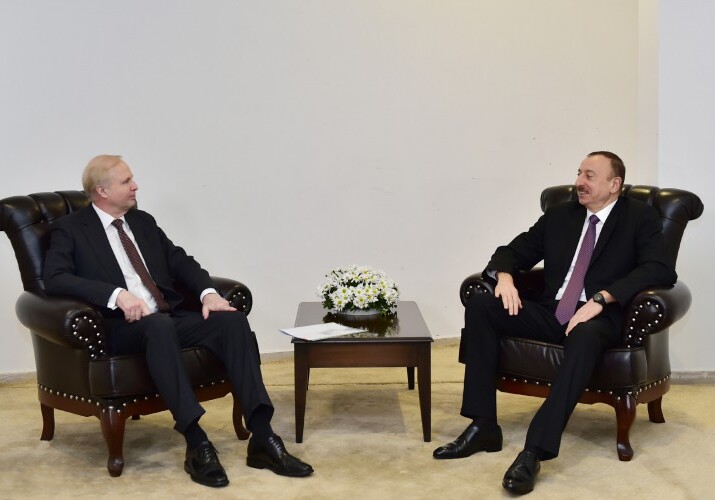Ильхам Алиев встретился в Карсе с гендиректором bp 