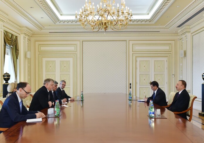 Президент Азербайджана принял спецпредставителя Евросоюза по Южному Кавказу