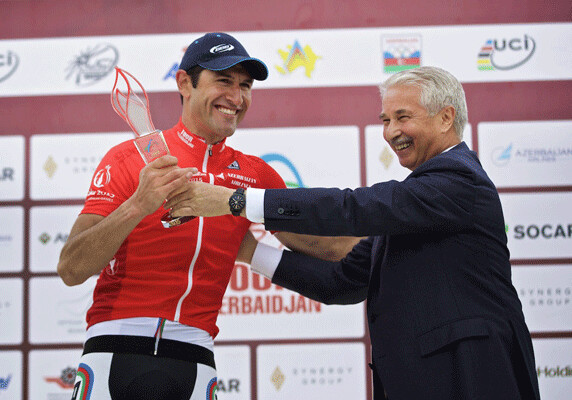 Эльчин Асадов стал лучшим горным гонщиком первого этапа «Тур де Азербайджан» (Добавлено-Фото)