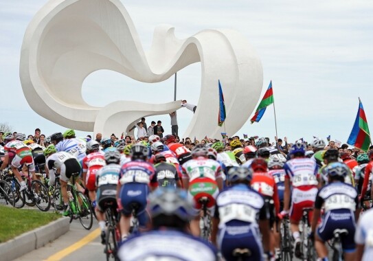 Во втором этапе «Тур де Азербайджан» победу одержал словенский велосипедист