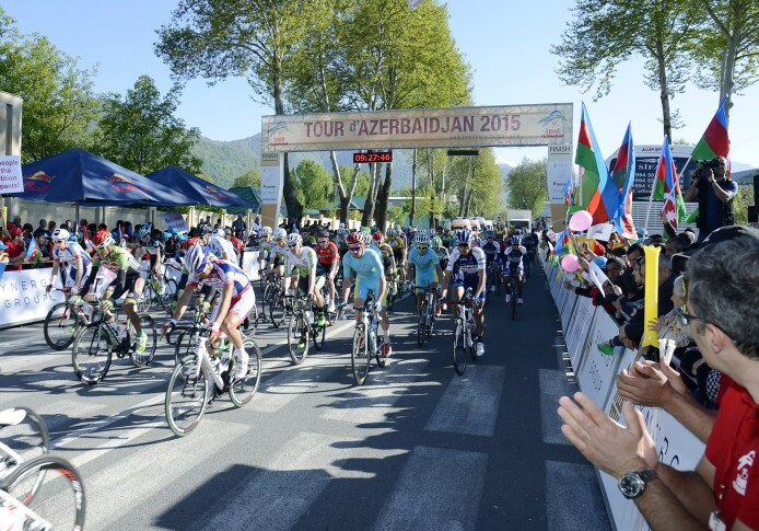 Велогонщик «Синержи-Баку» стал третьим по итогам очередного этапа «Тур де Азербайджан»