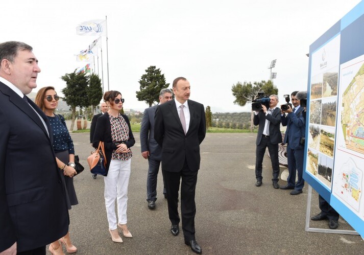 Ильхам Алиев открыл в Баку Велопарк (Фото)