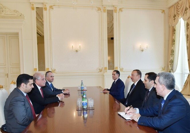 Президент Азербайджана принял губернатора египетской провинции Южный Синай