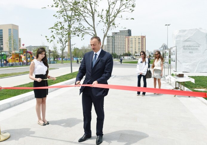 Открылся бульвар «Баку - Белый город» (Обновлено)
