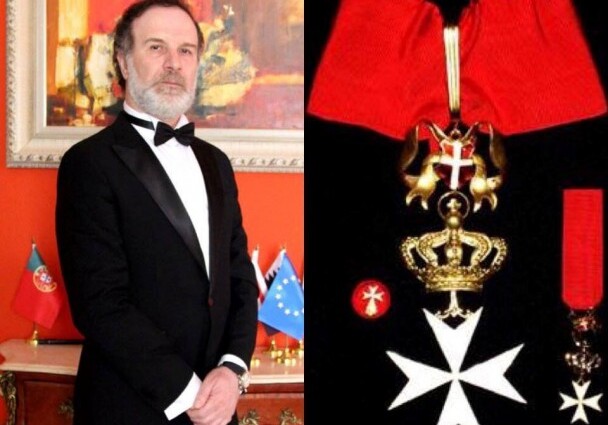Азербайджанский художник награжден Офицерским крестом Мальтийского ордена