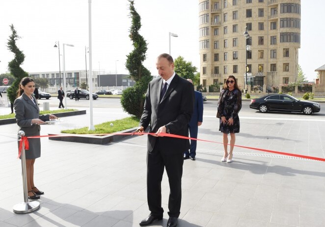Президент Азербайджана открыл здание Федерации бокса Азербайджана и «Qafqaz Baku Sport Hotel» (Фото)