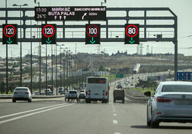 На дорогах Баку снижен скоростной предел – в связи с Евроиграми