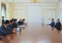 Президент Азербайджана принял председателя Нацассамблеи Венгрии