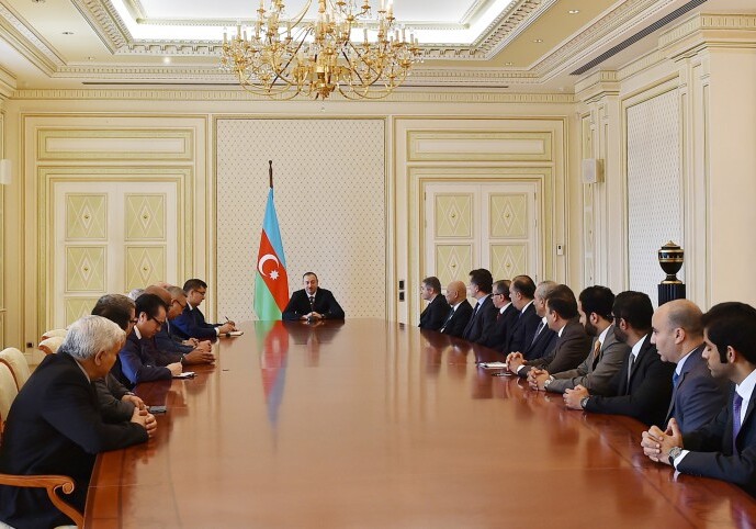 Президент Азербайджана принял послов мусульманских стран (Фото)