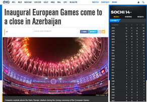 FOX Sport: проведением Евроигр Азербайджан оставил свой след на мировой арене