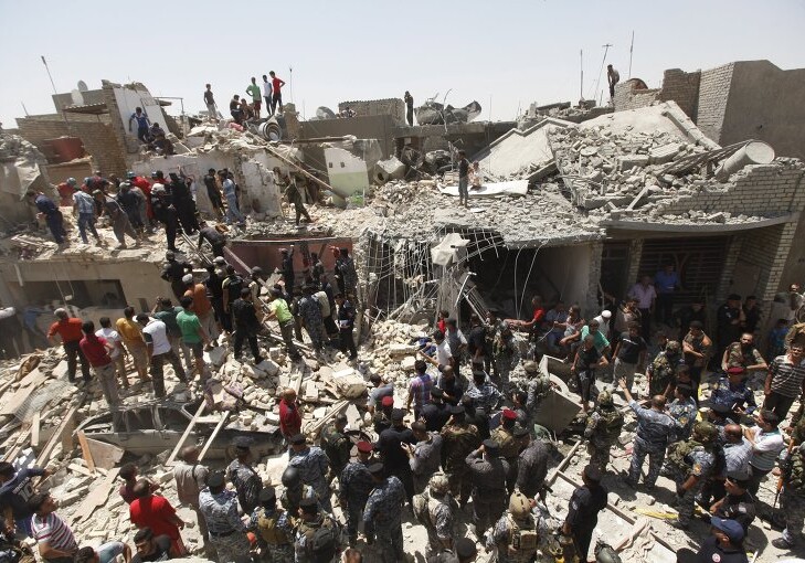 Штурмовик ВВС Ирака по ошибке обстрелял жилой квартал Багдада
