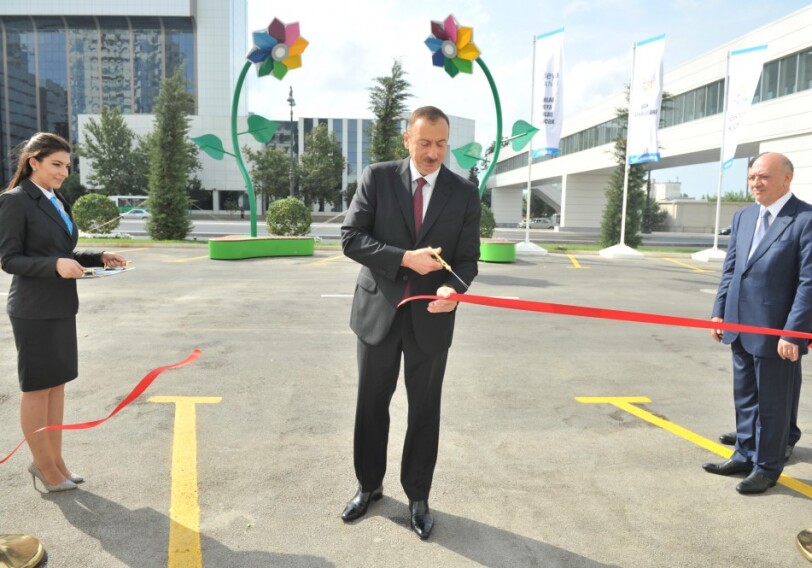Президент Азербайджана принял участие в открытии еще одного центра «ASAN xidmət»