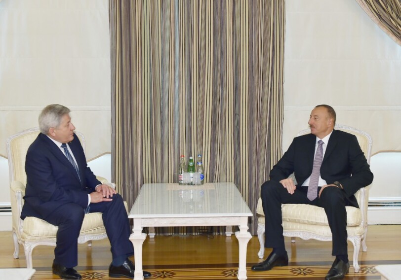 Президент Ильхам Алиев принял посла Беларуси в Азербайджане  