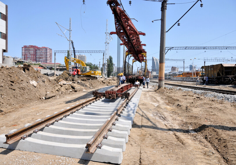 Ремонт железной дороги Баку-Хырдалан-Сумгайыт завершается 