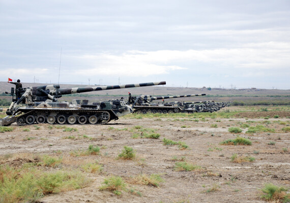 Проверена боеготовность ракетных и артиллерийских войск Азербайджана (Фото)