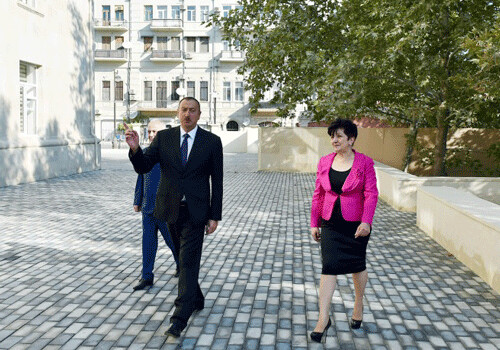 Президент Азербайджана побывал в школах Сабаильского и Ясамальского районов (Фото)