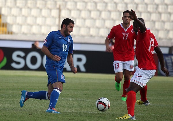 Евро-2016: сборная Азербайджана сыграла вничью с Мальтой (Фото)