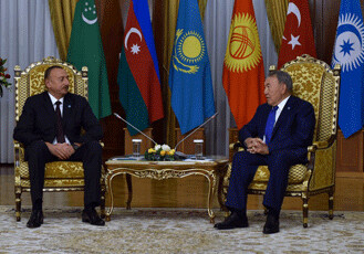 В Астане состоялась встреча президентов Казахстана и Азербайджана