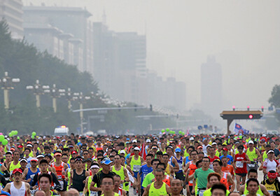 Во время марафона в Пекине 7 человек получили инфаркт