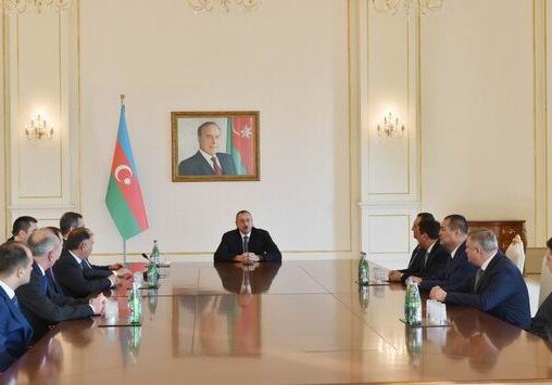 Президент Азербайджана принял руководителей органов спецслужб тюркоязычных государств (Фото-Обновлено)