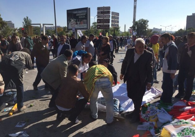 Взрыв в Анкаре: свыше 10 человек погибли, множество получили ранения (Фото-Видео)