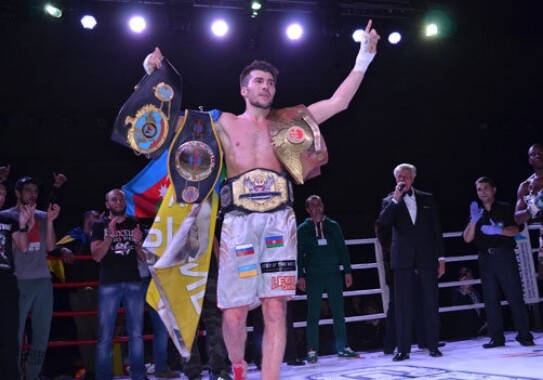 Азербайджанец завоевал титул чемпиона мира по тайскому боксу