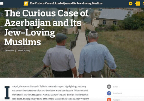 Forward: «Удивительная история Азербайджана и сосуществования с евреями»