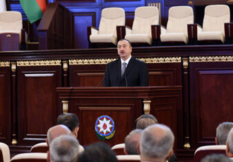 Президент Ильхам Алиев выступил на общем собрании Академии наук (Фото-Обновлено)