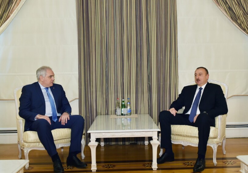 Президент Азербайджана принял главу МВД Грузии