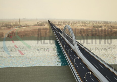 В Азербайджане построили мост, способный выдержать 9-балльное землетрясение (Фото)