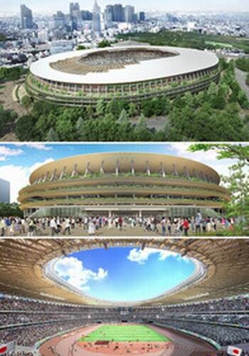 В Японии окончательно выбран проект нового стадиона для Олимпиады-2020
