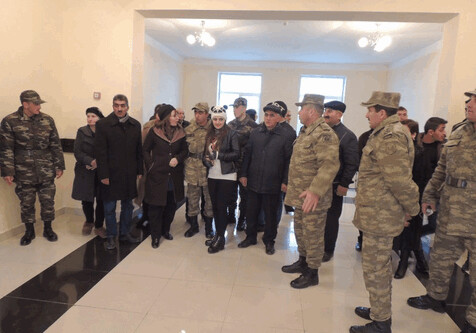 В воинских частях Азербайджана прошел «День открытых дверей» (Фото)