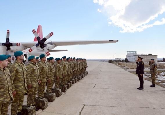 Группа миротворцев из Азербайджана отправлена в Афганистан (Фото)