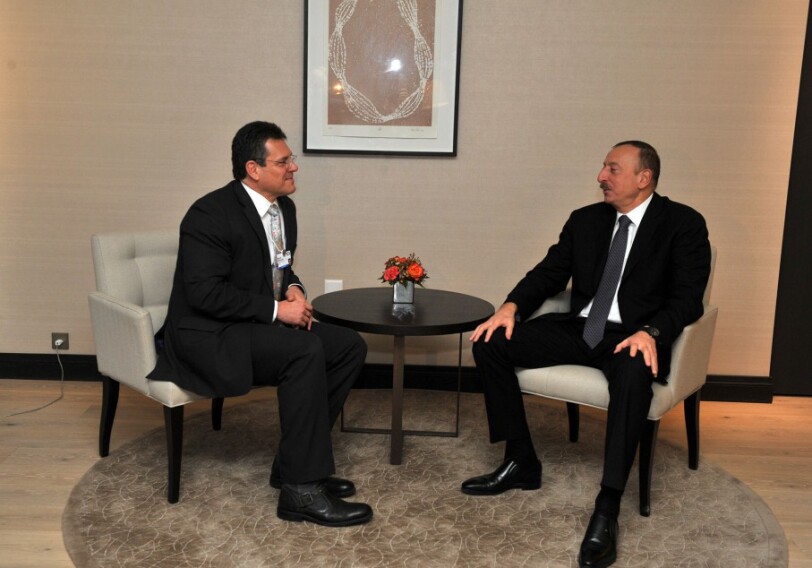 Президент Азербайджана встретился с вице-президентом Европейской комиссии