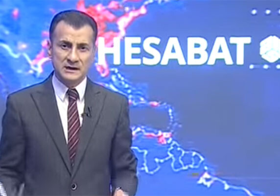 Остановлено вещание программы «Hesabat» на телеканале ANS