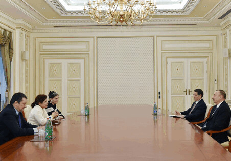 Президент Азербайджана принял заместителя генсека ООН и главу МИД Греции