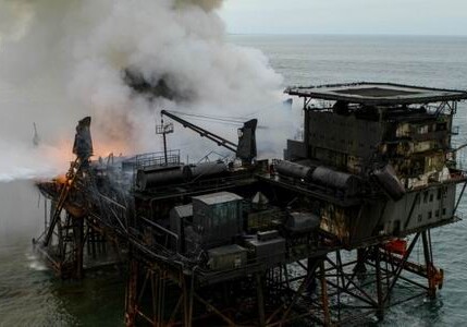 МЭПР: «В связи с аварией на платформе «Гюнешли» в Каспийском море серьезных экологических нарушений не обнаружено»