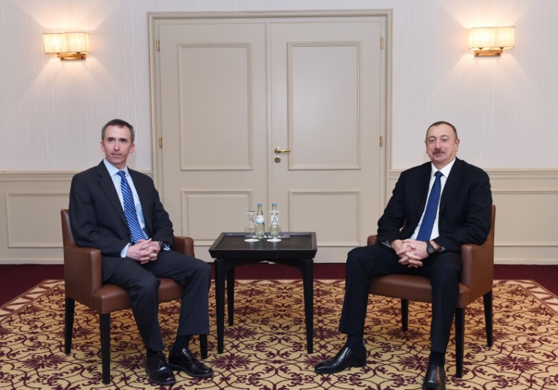 Президент Азербайджана встретился с заместителем секретаря обороны США