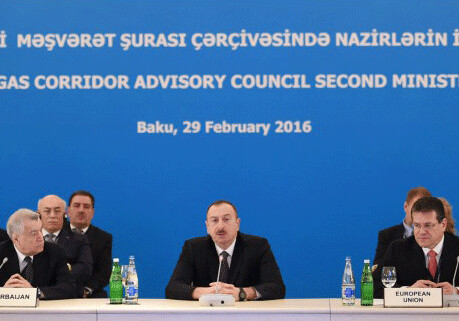 Президент Азербайджана принял участие в заседании Консультативного совета Южного газового коридора (Фото)