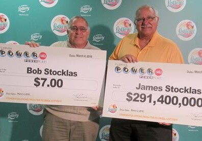 В США братья выиграли в лотерею свыше 290 млн долларов