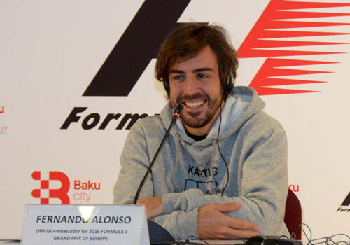 Фернандо Алонсо: «Завидую азербайджанцам, которые впервые увидят гонку «Формулы-1» вживую»