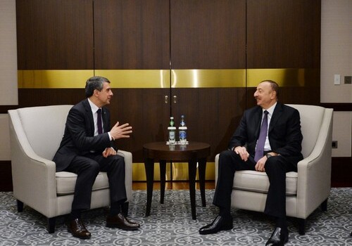 Президент Азербайджана провел ряд встреч (Фото-Обновлено)