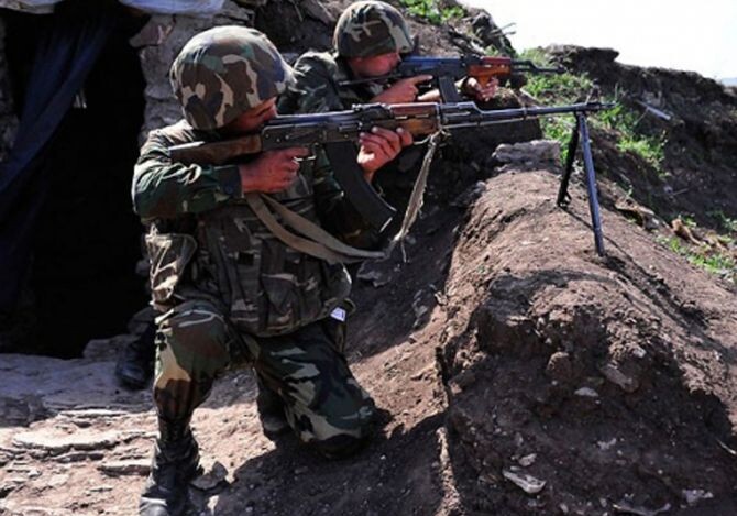 ВС Армении 110 раз открывали огонь на линии соприкосновения